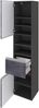 Hochschrank 'Arezzo', Eiche rauchsilber Bild 3