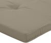 vidaXL '361992' Liegestuhl-Auflagen 2 Stk. Oxford-Gewebe, Taupe, 180 x 55 x 7 cm Bild 3
