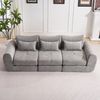 Leawin Sofa Sofas Wohnzimmer, modulares Sofa mit Schlaffunktion L-Form, Werkzeuglos montierbar, wandelbar & ideal für kleine Räume Bild 2