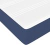 vidaXL Taschenfederkernmatratze Mittel Blau 90x200x20 cm Stoff 347720 Bild 5