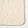 Homescapes Badematte Lindgrüne Badematte aus Memory Foam in Kieseldesign, 50 x 80 x 1.3cm, Höhe 20 mm, Badematte - 50x80 cm Bild 4