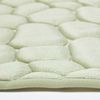 Homescapes Badematte Lindgrüne Badematte aus Memory Foam in Kieseldesign, 50 x 80 x 1.3cm, Höhe 20 mm, Badematte - 50x80 cm Bild 3