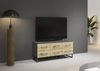Lowboard >Butte< in Eiche Artisan / grau metallic - 120x53x42 (BxHxT) Bild 2