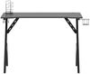 vidaXL Gaming-Schreibtisch mit Y-Gestell Schwarz und Rot 110x60x75 cm 325406 Bild 3