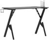 vidaXL Gaming-Schreibtisch mit Y-Gestell Schwarz und Rot 110x60x75 cm 325406 Bild 5