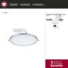 Paulmann No. 93058 LED Einbaupanel Areo VariFit IP44 3-Stufen-dimmbar 230mm 4000K Bild 5