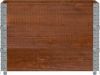 vidaXL Paletten-Aufsatzrahmen 3 Stk. Braun 80x60 cm Massivholz Kiefer 3295365 Bild 3