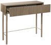Selsey 'Nolie' Schminktisch mit Schublade, Eichenholzoptik, ca. 80 x 90 x 32 cm Bild 4