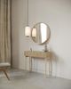 Selsey 'Nolie' Schminktisch mit Schublade, Eichenholzoptik, ca. 80 x 90 x 32 cm Bild 2