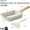 GiPP Multifunktions-Mini-Bratpfanne, Weißer Granit, 18 cm x 13 cm Bild 2