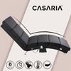 Casaria 'London' Relaxliege mit Massage- & Heizfunktion, Stoff Anthrazit, Ergonomisch Bild 5