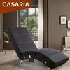 Casaria 'London' Relaxliege mit Massage- & Heizfunktion, Stoff Anthrazit, Ergonomisch Bild 2