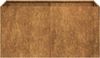 vidaXL Pflanzkübel Rostig 80x40x40 cm Wetterfester Stahl 860674 Bild 5
