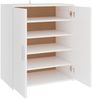 vidaXL Schuhschrank Weiß 60 x 35 x 70 cm Spanplatte [808918] Bild 2