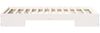 vidaXL Bettgestell Weiß 75 x 190 cm 873056 Bild 5