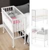 Beistellbett Sophie Weiß 94 x 42.5 cm 2 Seitenschienen Vitalispa Bild 2