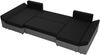 Ecksofa Chione U Cord (Farbe: Poso 29) Bild 3