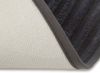 Gözze Badematte Berlin, Höhe 7 mm, rutschhemmend beschichtet, fußbodenheizungsgeeignet, Polyester, rechteckig, Badteppich, Uni Farben, Cord Optik, waschbar Bild 3