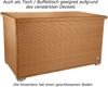 XXL Kissenbox ca. 950L auch als Tisch nutzbar mit doppel Hubautomatik u. Innenverkleidung, Farbe Natur, Bild 4