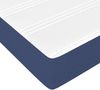vidaXL Taschenfederkernmatratze Mittel Blau 180x200x20 cm Stoff 347840 Bild 5