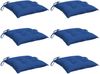 vidaXL Palettenkissen 6 Stk. Blau 50x50x7 cm Oxford-Gewebe 361539 Bild 3