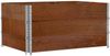 vidaXL Paletten-Aufsatzrahmen 3 Stk. Braun 120x80 cm Massivholz Kiefer 3295369 Bild 5
