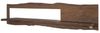 Wandregal Akazie 191x22x38 braun lackiert PURE ACACIA #204 Bild 5
