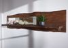 Wandregal Akazie 191x22x38 braun lackiert PURE ACACIA #204 Bild 2