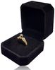 BAYLI Schmucketui 3 Stück Ringetui für Verlobungsringe - Ring Etui Box Set für Ringe Bild 2