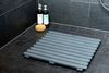 WENKO INDOOR&OUTDOOR Badematte 55 x 55 cm, Grau Bild 4