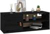 vidaXL Wandschränke 2 Stk. Schwarz 80x30x30 cm Massivholz Kiefer 818394 Bild 4