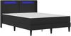 vidaXL Bettgestell mit Matratze Schwarz 140 x 190 cm Kunstleder 3414910 Bild 5