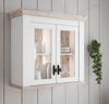 Küche Hängeschrank Rovola in Pinie weiß Landhaus 92 x 85 cm Bild 2