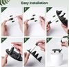T4U 15cm Weiß Selbstwässernder Blumentopf Set 4er-Set mit Wasseranzeiger Bild 5