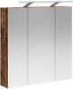 vidaXL Badezimmerspiegelschrank Altholz 70 x 14,5 x 70 cm 889101 Bild 5