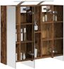 vidaXL Badezimmerspiegelschrank Altholz 70 x 14,5 x 70 cm 889101 Bild 3
