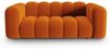Micadoni Sofa Lupine 2-Sitzer Samtstoff Salvador Terrakotta Bild 4