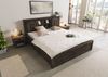 Bett mit Schublade Mango 160x200 grau lackiert RAILWAY #271 Bild 2