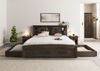 Bett mit Schublade Mango 160x200 grau lackiert RAILWAY #271 Bild 4