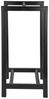 Esschert Design Holzregal und Kaminholzständer Schwarz 442353 Bild 4