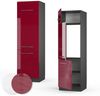 Kühlumbauschrank Fame-Line Bordeaux Hochglanz 60 cm Vicco Bild 5