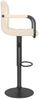 Barhocker 2 Stk. Creme Stoff, Drehbar [334637] Bild 5
