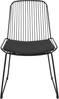 Esszimmerstuhl 2er Set PENSACOLA Metall Schwarz Bild 5