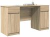 vidaXL Schreibtisch Sonoma-Eiche 140 x 49 x 76 cm Holzwerkstoff 3328509 Bild 3