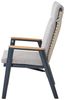 Gartenstuhl MONDO Latea, Aluminium, Beige, 83 x 108 x 60 cm Bild 4