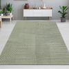 Carpetia Designteppich Kurzflor Teppich mit 3D-Effekt, rechteckig, Höhe: 14 mm, weich, pflegeleicht und für Fußbodenheizung geeignet Bild 5