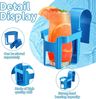 FELIXLEO Ablagetisch 4er Pack Pool Getraenkehalter Wasserbecher Haengehalter Blau Bild 3