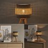 Tischlampe Morten Schwarz 26 x 45 cm mit Standfuß Vicco Bild 5