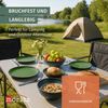 Moritz Geschirr-Set Camping Geschirr Stone Green Geschirr 16 tlg. Bild 3