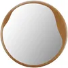 Vente-unique - FUJIAN Spiegel Holz, Platte Beige - B 2 cm x H 60 cm x L 60 cm Bild 2